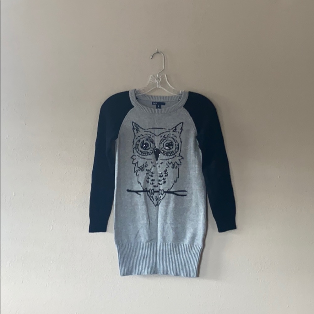 grey owl dress